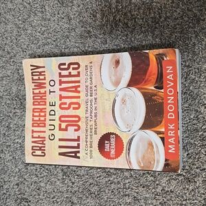 Craft Beer Brewery Guide To All 50 States, Used Condition does have torn cover